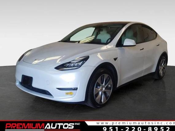 TESLA MODEL Y 2021 5YJYGDEE4MF212515 image